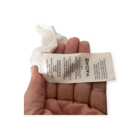 NWT Anthropologie Floral Lace Midi Dress Size 4 Multicolor Lightweight Boho - Picture 5 of 11